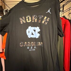 UNC Nike Black North Carolina Graphic Tee
